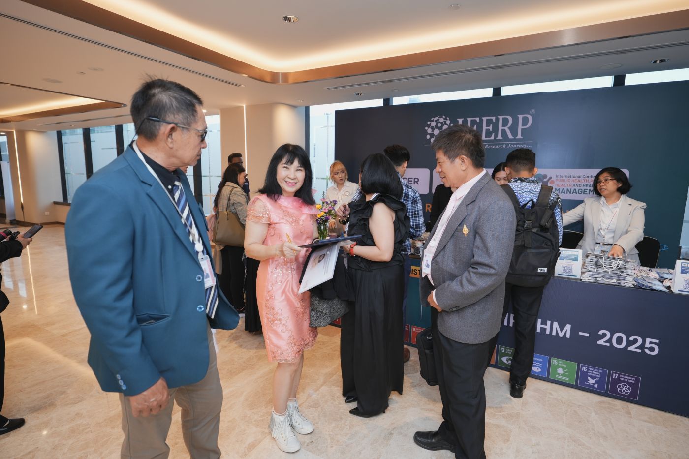 Delegates at ICMCER-2025 in Bangkok