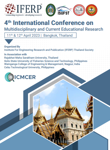Proceedings cover, 4th ICMCER 2023