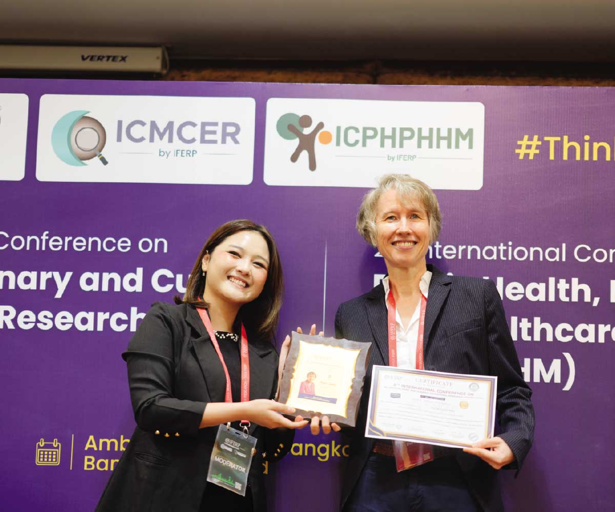 ICMCER conference moment