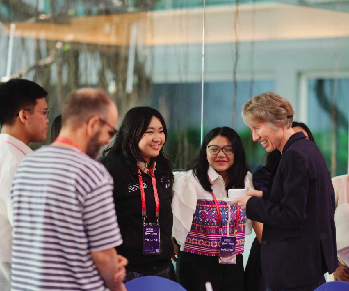 ICMCER conference moment