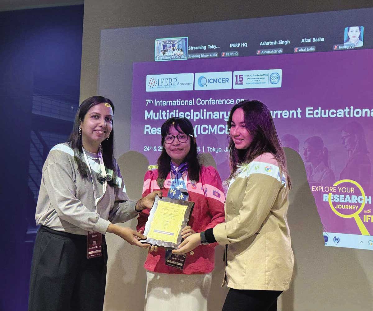 ICMCER conference moment